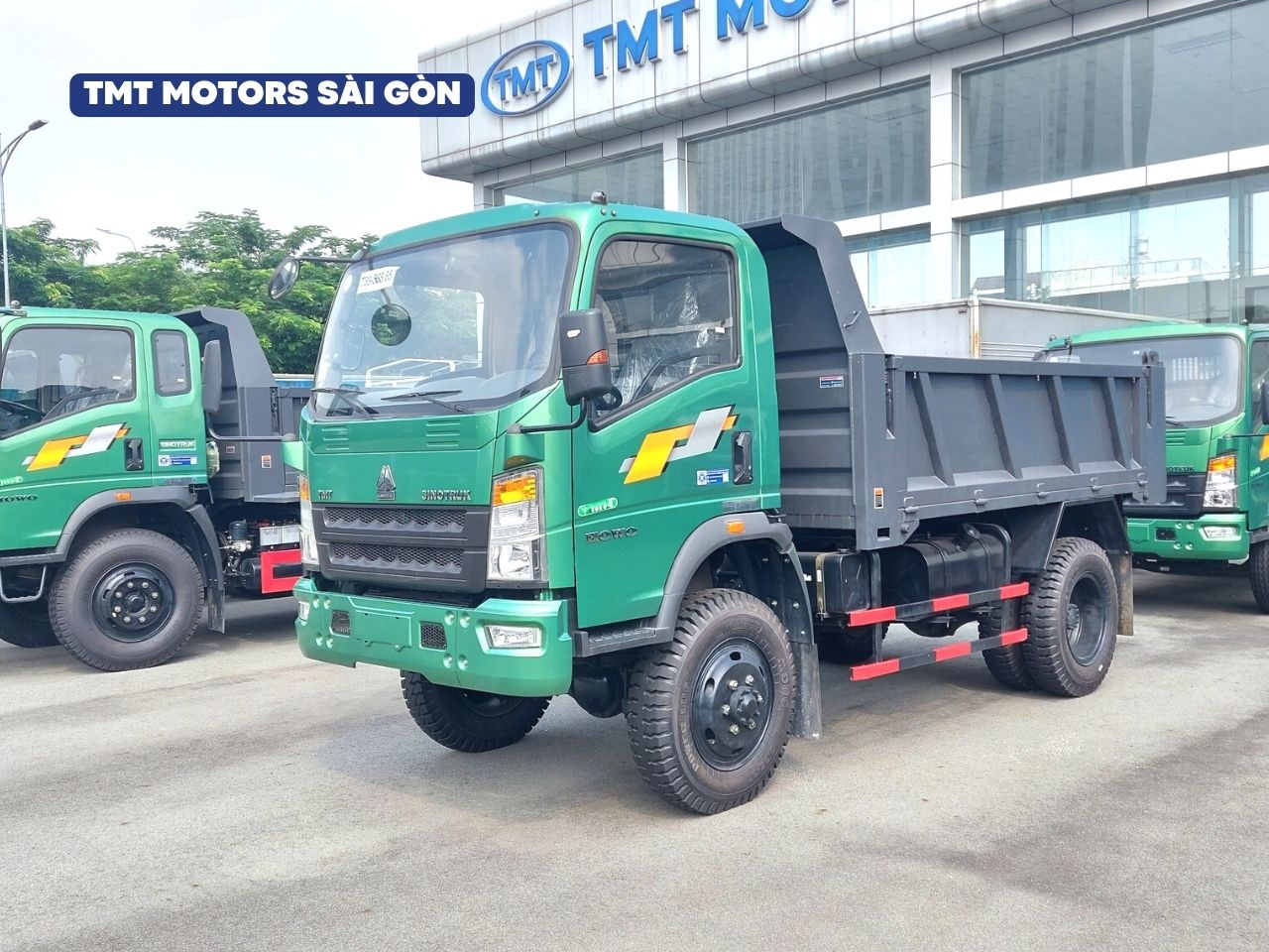 Xe tải ben HOWO SINOTRUK – 6,5 tấn – TMTST8565D – E4 (cầu nhanh hoặc cầu chậm)