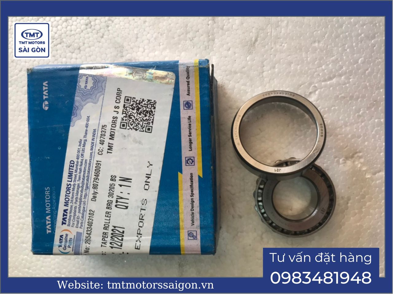 Bi ngoài moay ơ trước xe S.Ace E2 - Trung tâm phụ tùng xe tải