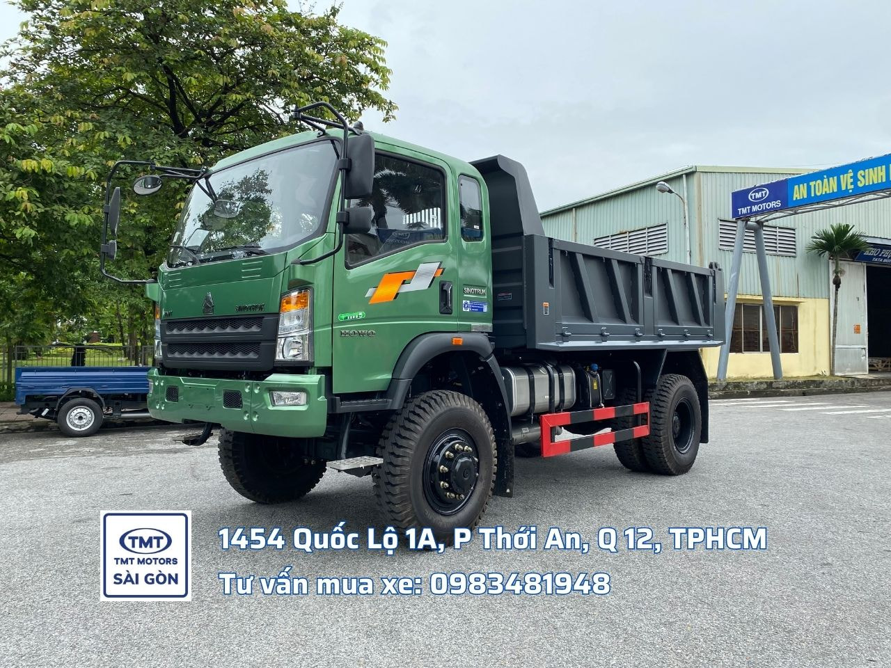 Xe tải ben Howo Sinotruk 8,61 tấn ST 12090D2