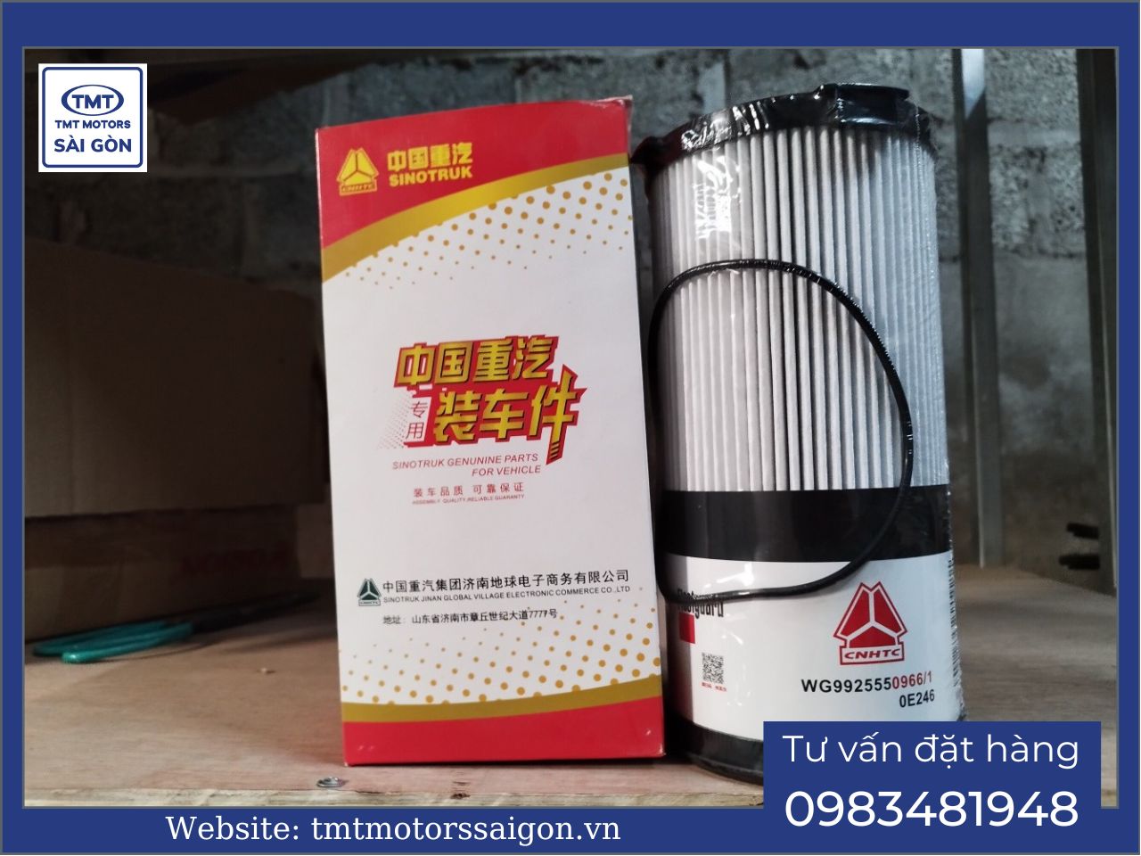 Lọc dầu Howo Sitrack