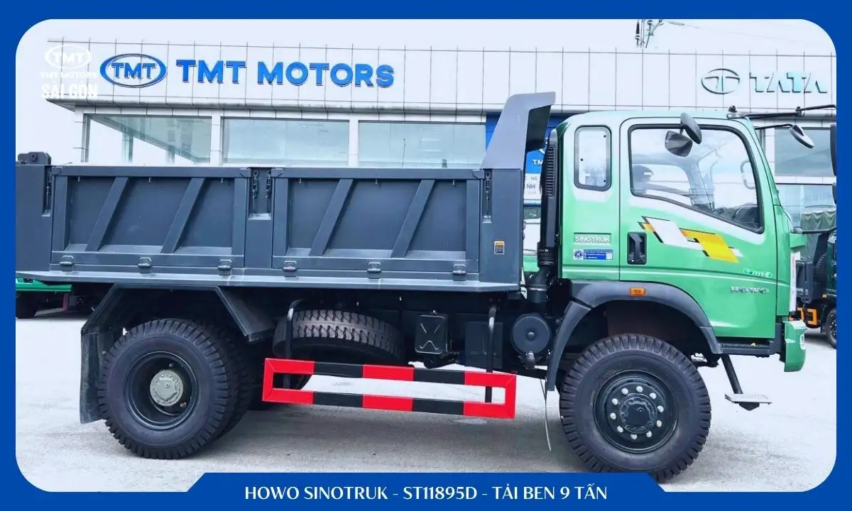 XE TẢI BEN 9 TẤN - HOWO SINOTRUK - ST11895D (2) Xe tải ben 9 tấn – HOWO SINOTRUK – ST11895D