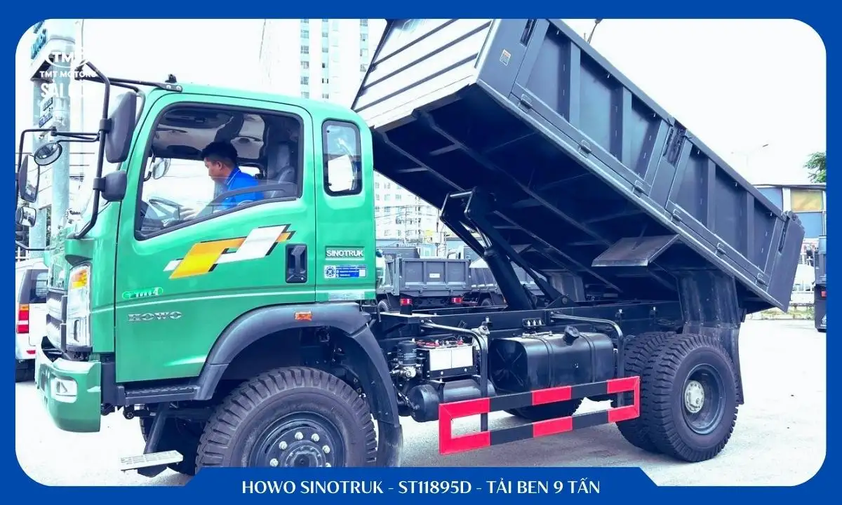 XE TẢI BEN 9 TẤN - HOWO SINOTRUK - ST11895D (4) Xe tải ben 9 tấn – HOWO SINOTRUK – ST11895D