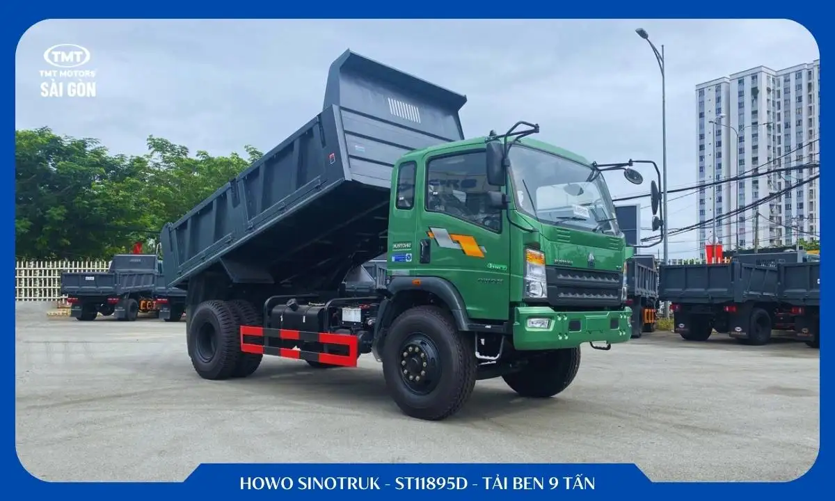 XE TẢI BEN 9 TẤN - HOWO SINOTRUK - ST11895D (5) Xe tải ben 9 tấn – HOWO SINOTRUK – ST11895D