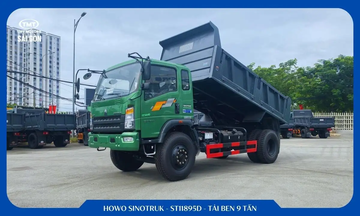 Xe tải ben 9 tấn – HOWO SINOTRUK – ST11895D