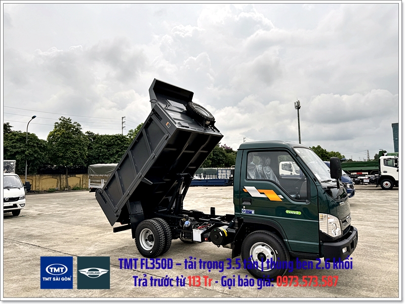 Xe tải ben 3,5 tấn – TMT Forland 350D